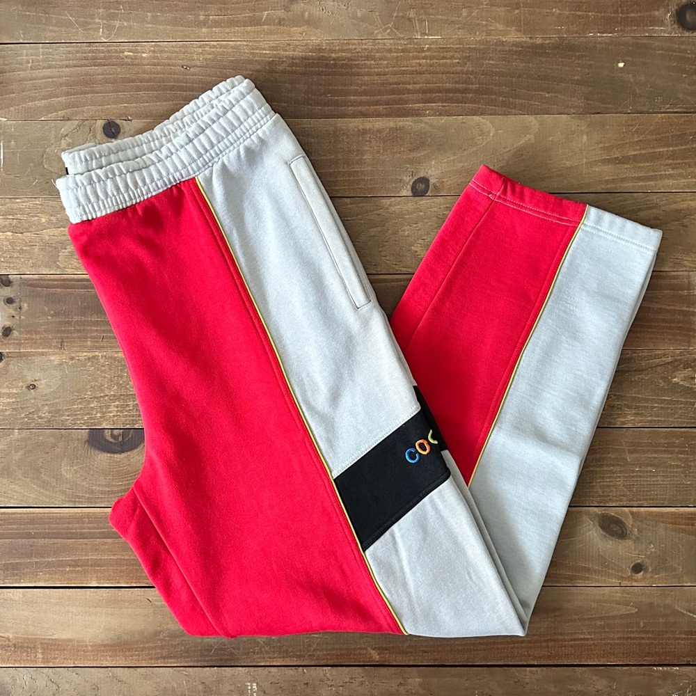 Vintage COOGI Red and Grey Men’s Joggers